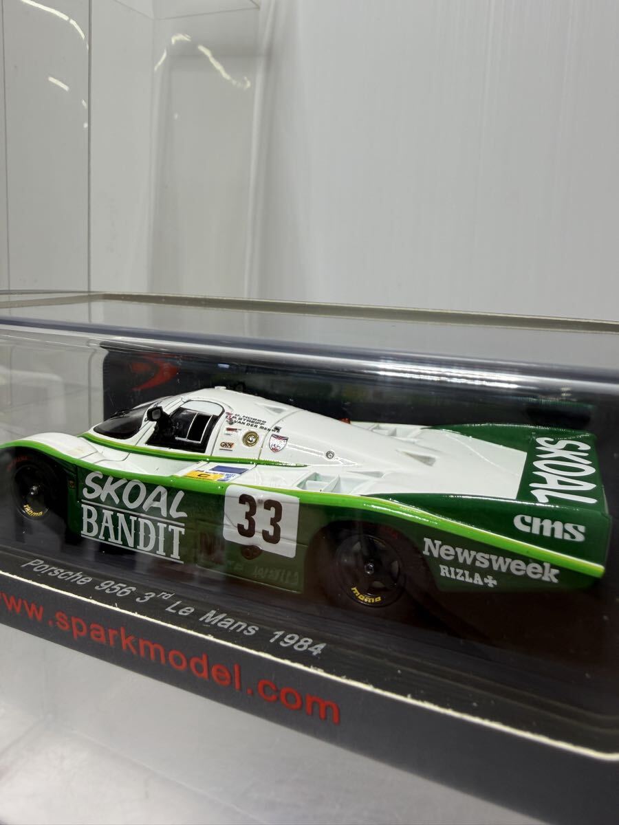 S4172 spark 1/43 Porsche 956 3rd LM 1984 スパーク ポルシェ Le Mans No.33 #33 _画像8