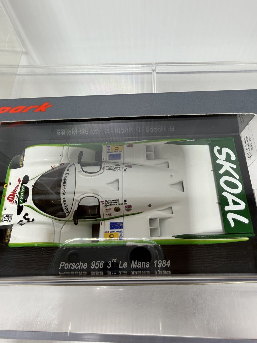 S4172 spark 1/43 Porsche 956 3rd LM 1984 スパーク ポルシェ Le Mans No.33 #33 _画像9