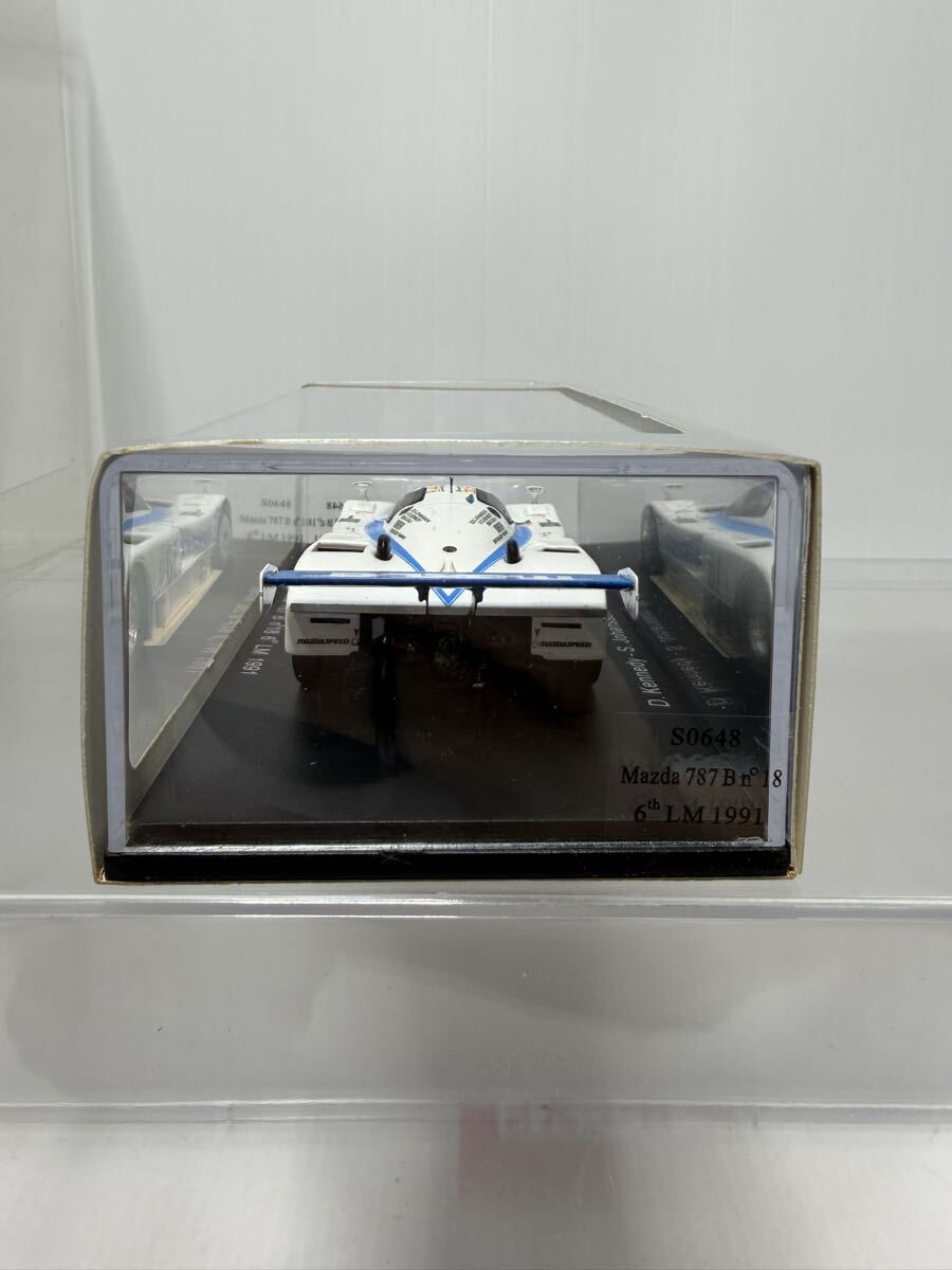 S0648 spark 1/43 Mazda 787 B n°18 6th LM 1991 スパーク マツダ No.18 #18 Le Mans ルマン_画像4