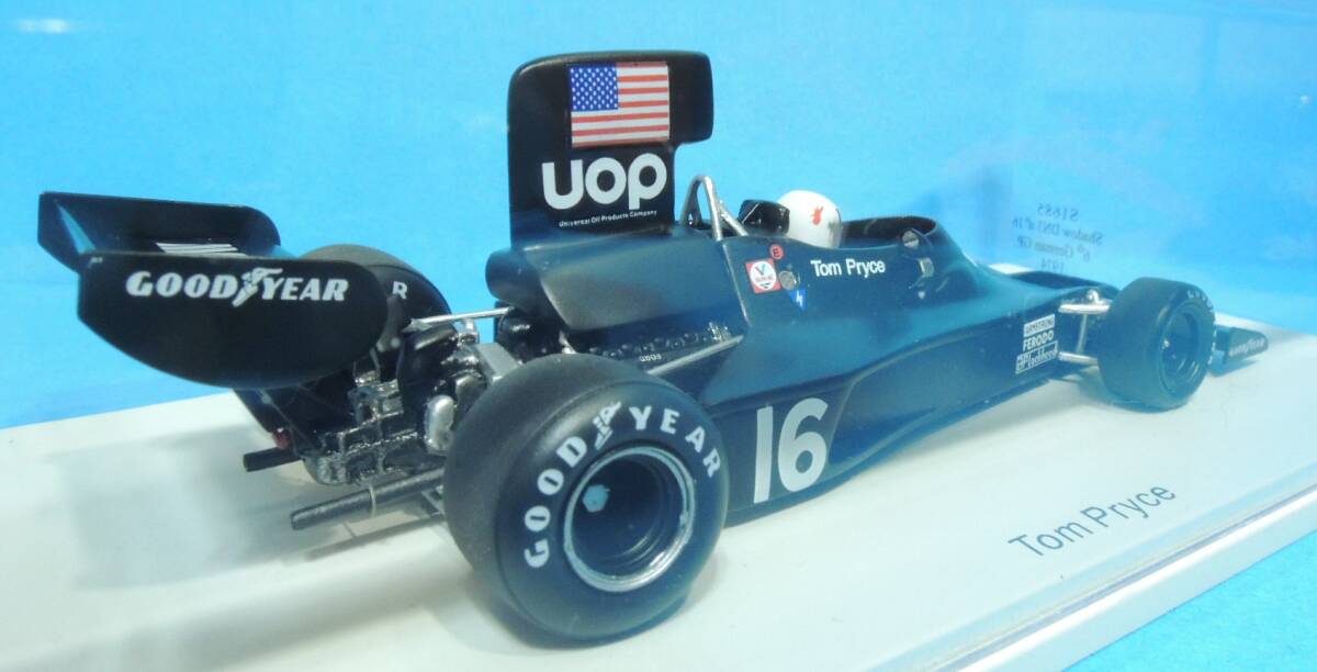 spark 1/43 Shadow DN3 6th German GP 1974(#16/Tom Pryce)_画像4