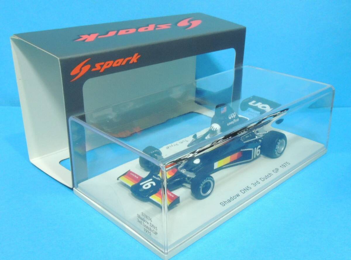 spark 1/43 Shadow DN5 3rd Dutch GP 1975(#16/Tom Pryce)_画像8