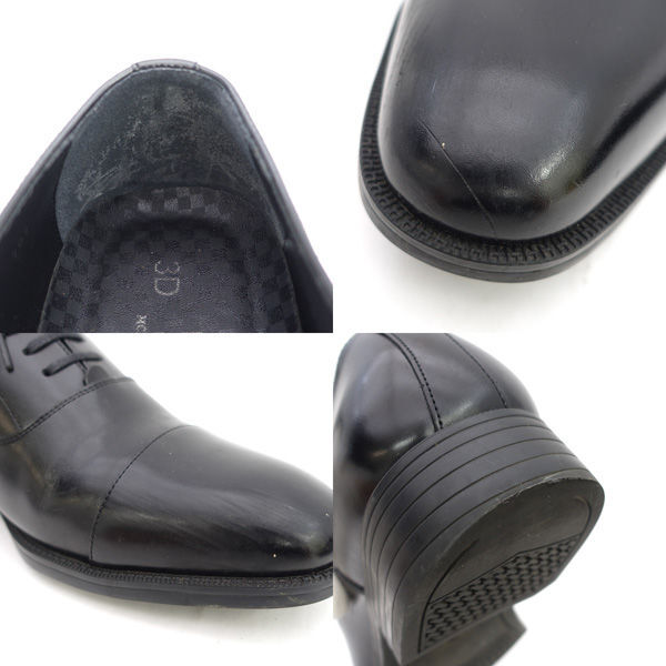 ★ I.M.G.N ビジネスシューズ レザー ブラック サイズ26.5EEE IME-5001 (0220534631)_画像7