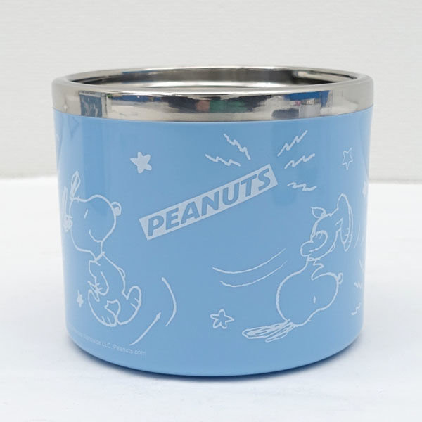 ★ スヌーピー キッチン スヌーピー保温ランチボックス&クリアボトルセット (0220501302)_画像2