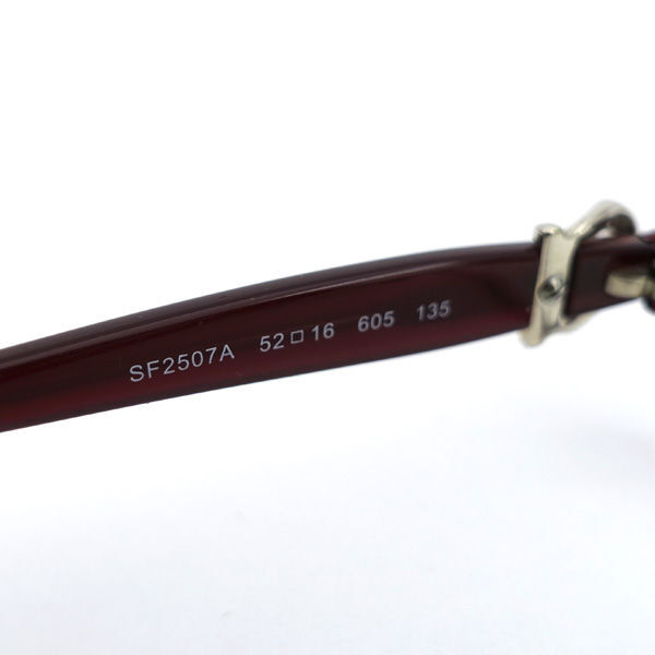 # Salvatore Ferragamo раз ввод очки gun chi-ni розовый серия женский с футляром SF2507A (0990013747)