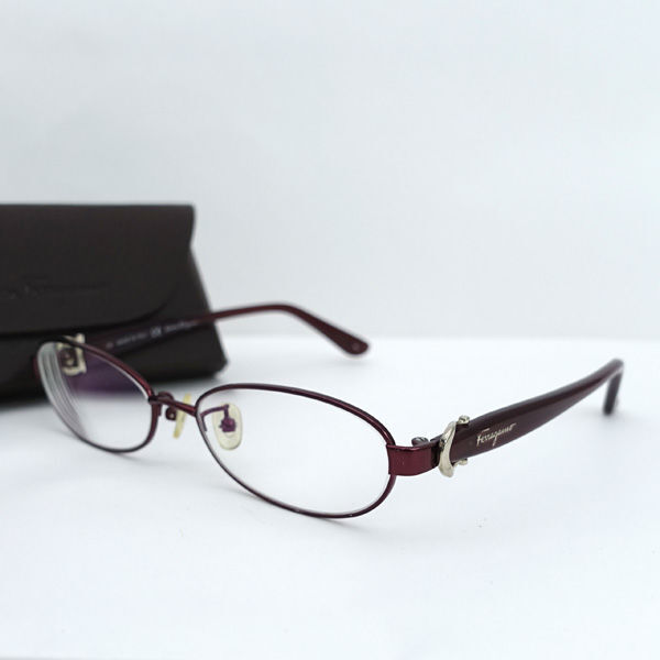 # Salvatore Ferragamo раз ввод очки gun chi-ni розовый серия женский с футляром SF2507A (0990013747)