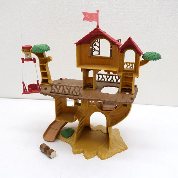 ★ エポック社 シルバニアファミリー 森のどきどきツリーハウス (0220520369)_画像1