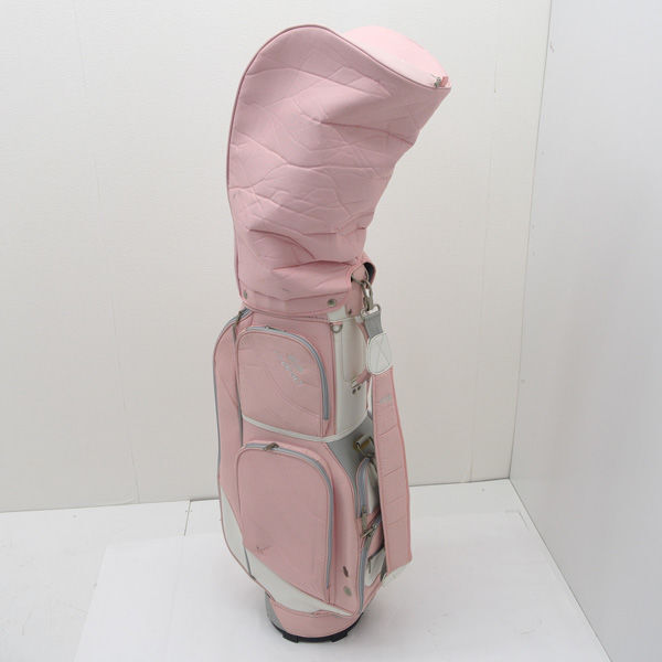 ★ Wilson ウィルソン Tiara MODA レディース ゴルフクラブ 8本セット FLEX:L 右利き キャディバッグ(社外品)付き 中古 (0220537944)_画像9