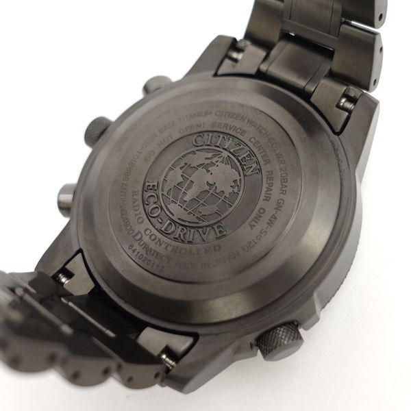 ★ シチズン プロマスター デュラテクト エコドライブ クロノ デイデイト 電波時計 チタン H610-T018688 (0220538250)_画像3