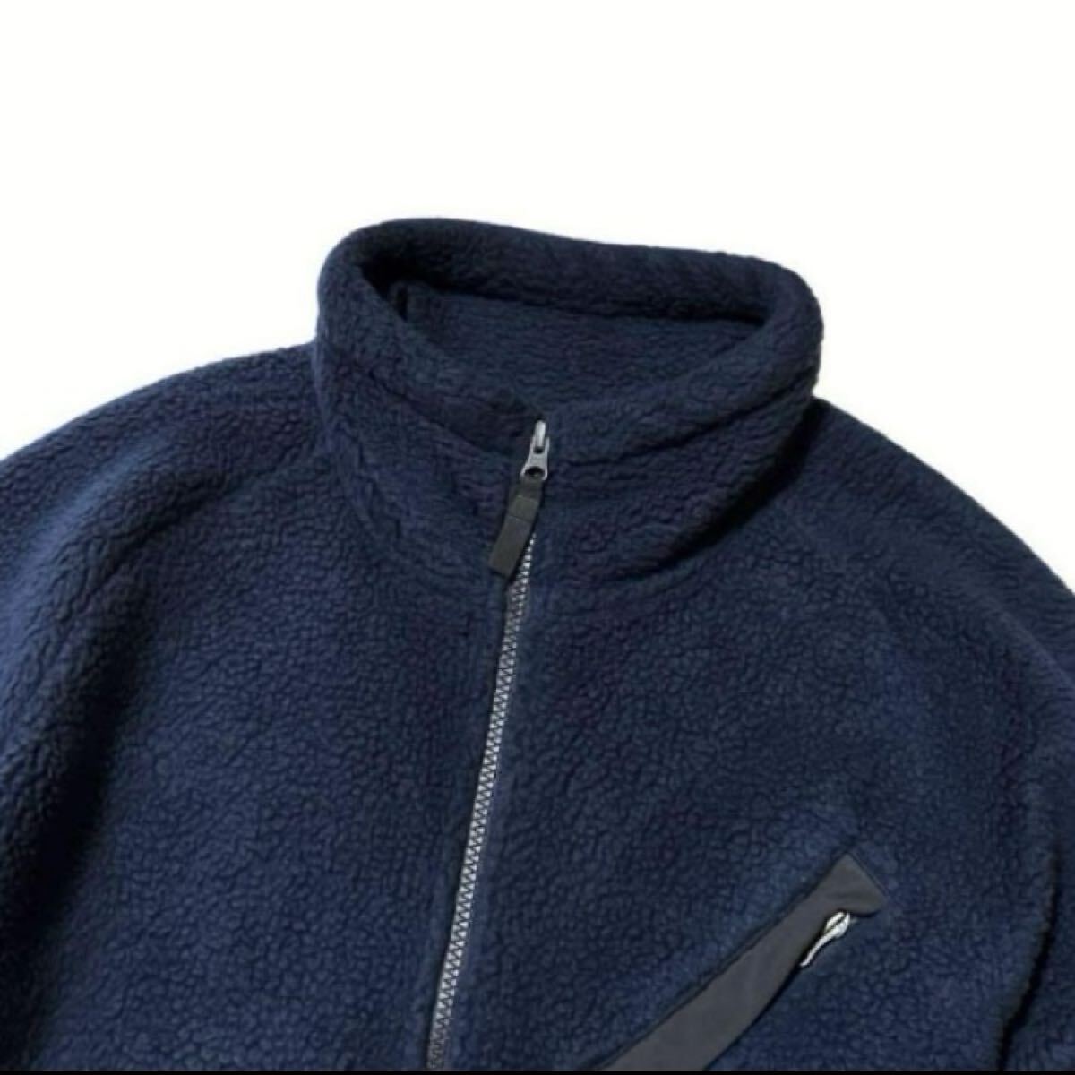 ザノースフェイス フリース ネイビー S 防寒 アウトドア ジャケット THE NORTH FACE_画像4