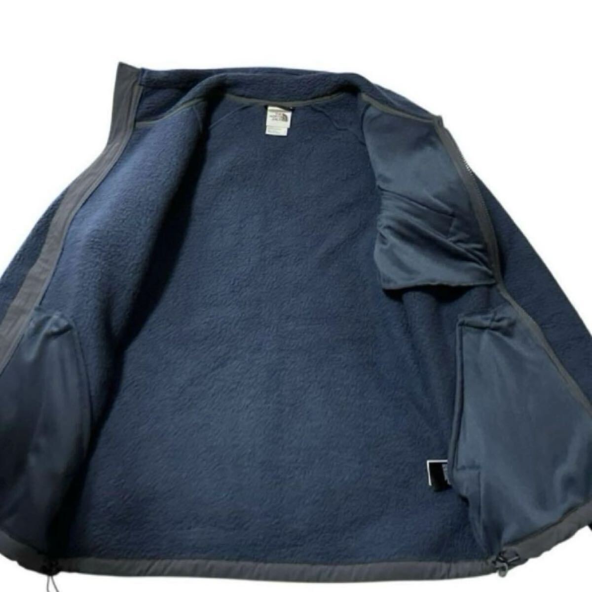 ザノースフェイス フリース ネイビー S 防寒 アウトドア ジャケット THE NORTH FACE_画像6