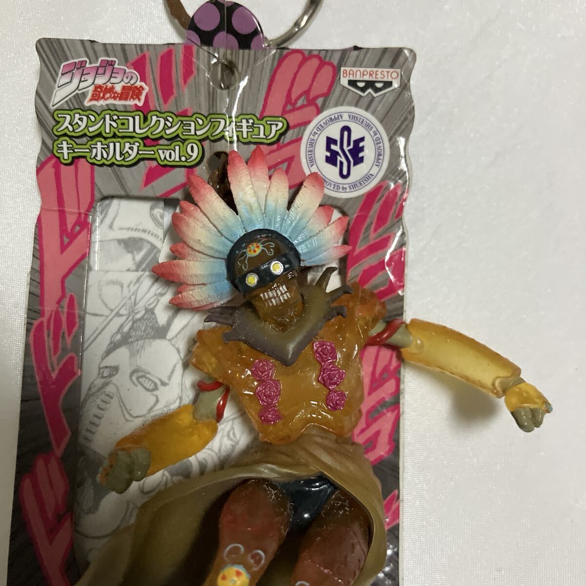 スティール・ボール・ラン イン・ア・サイレント・ウェイ キーホルダー　 ジョジョの奇妙な冒険_画像2