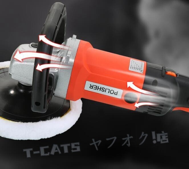 * новый товар мобильный тип полировщик электрический 140000W мощный motor шесть ступени переключение скоростей солнечный da поли автомобиль - накладка диаметр :Φ120mm функционирование простой полировка легкий машина полировальный для бытового использования 