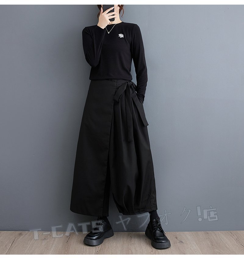 * новый товар осень женский натуральный casual свободно накладывающийся надеты способ талия резина широкий брюки шаровары