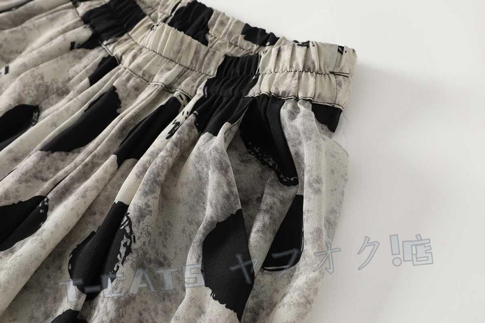 * новый товар стиль шаровары женский низ полька-дот рисунок гаучо свободно body type покрытие простой широкий брюки