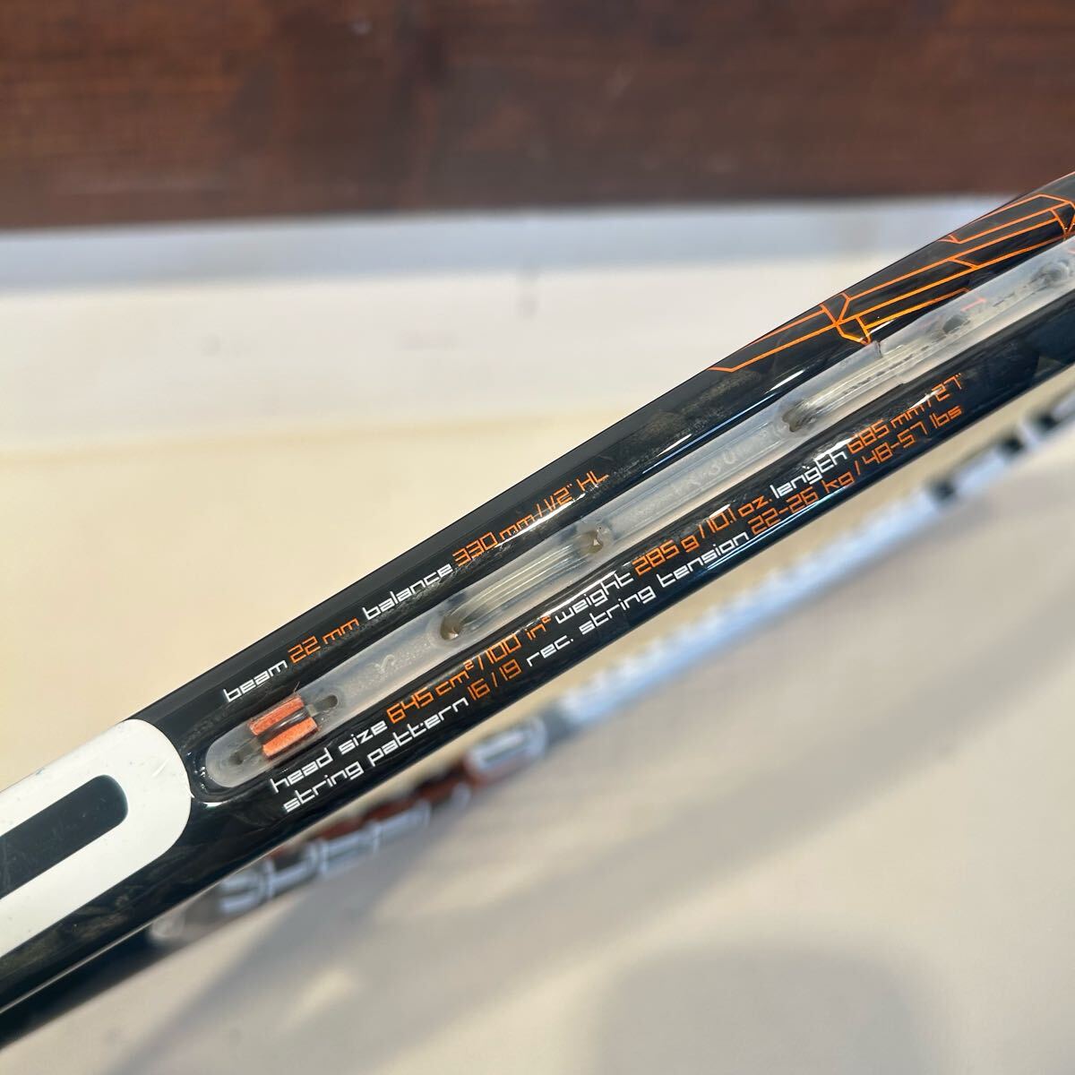 ◇美品◇ ◇送料無料◇ HEAD SPEED MP G2 YOUTEK GRAPHENE 100インチ 285g ヘッド スピード テニスラケット_画像9