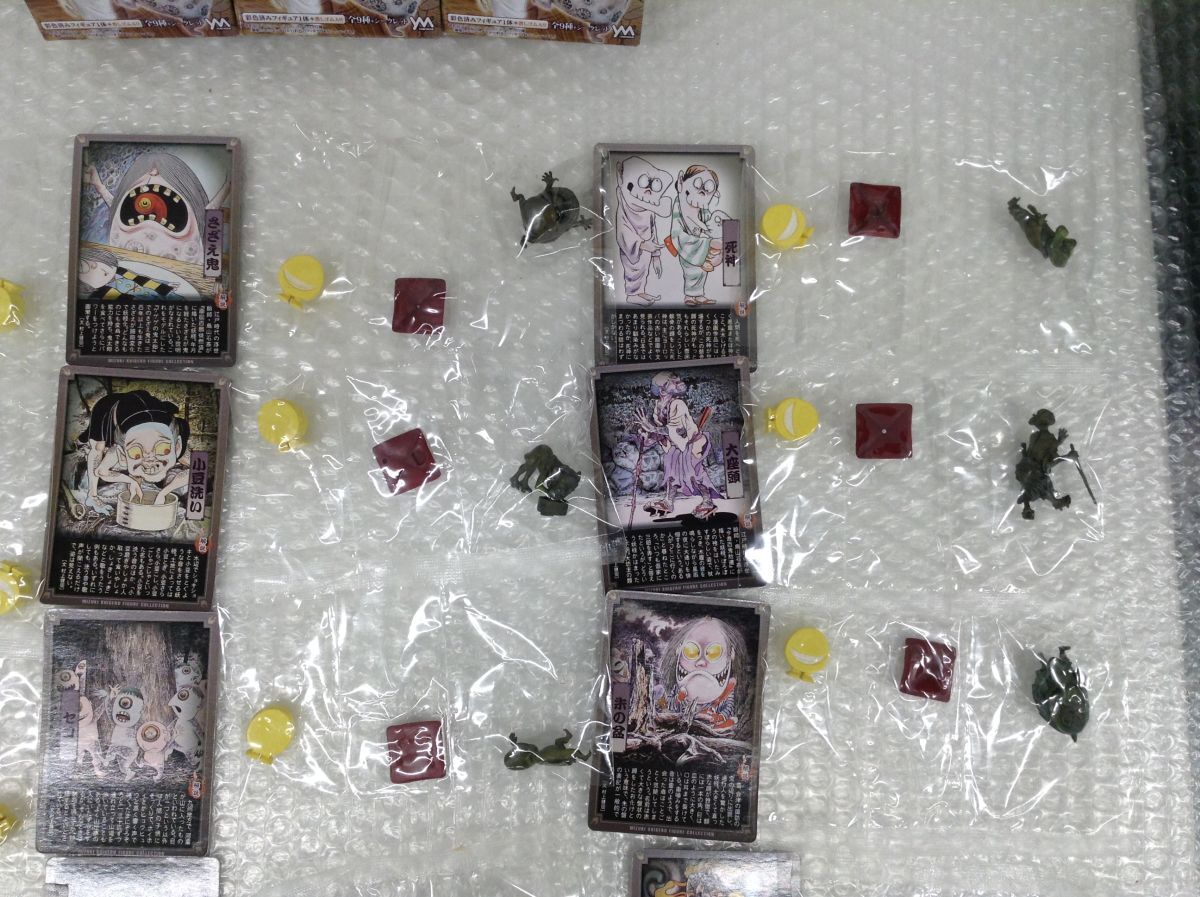 D480-80 【内未開封18点まとめ】フィギュア 水木しげる ゲゲゲの鬼太郎 妖怪 大百怪 第五巻 第5巻 18種 通常 ブロンズ ② /h_画像4