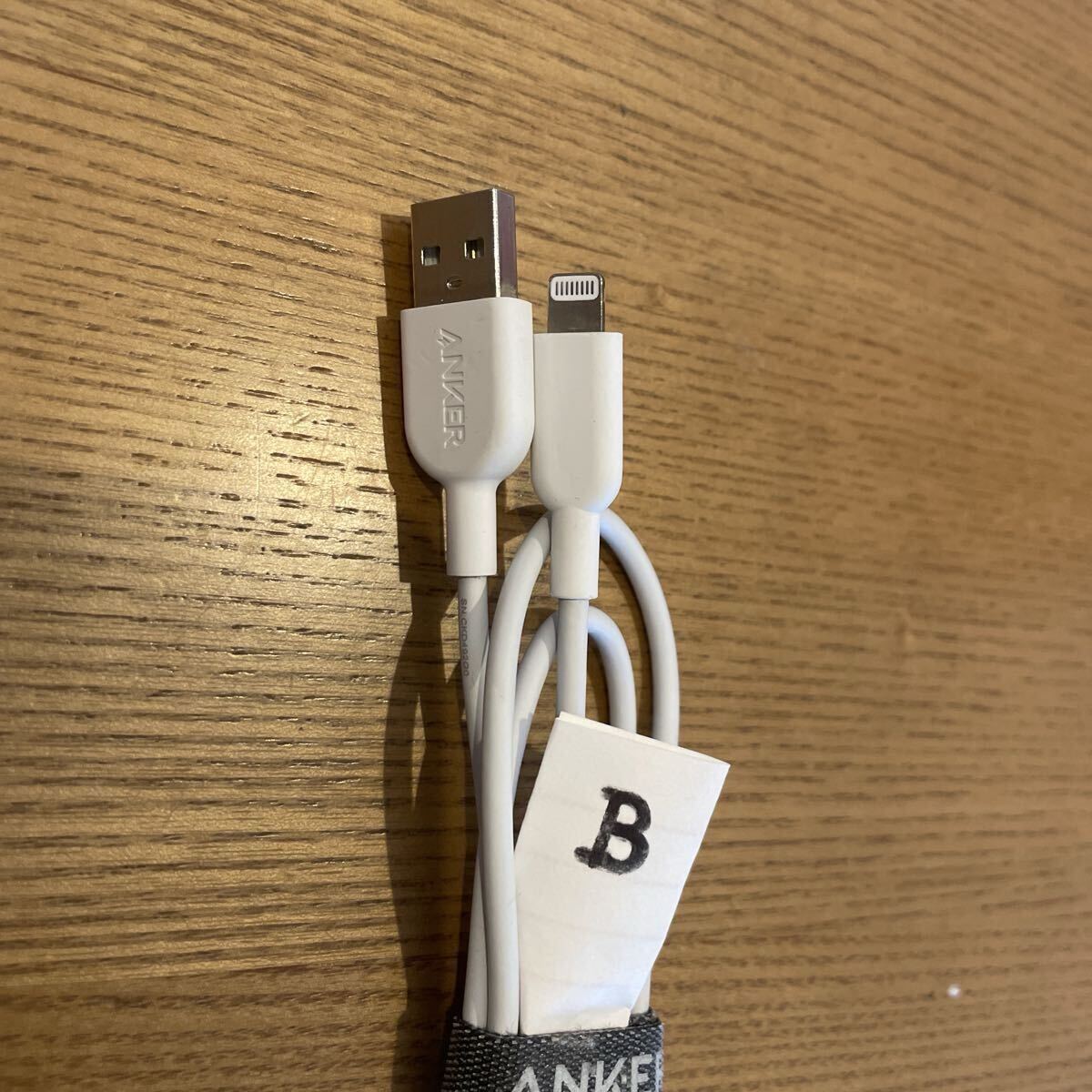 2 шт. комплект Anker PowerLine II подсветка USB кабель б/у товар BC MFi засвидетельствование супер высокая прочность iPhone 14 / 13 / 12 / SE / iPad разнообразные соответствует (0.9m)