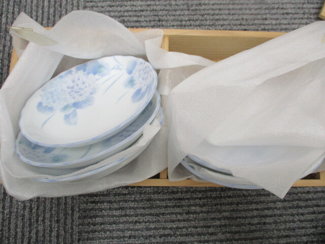 1240/A ノリタケ 有田焼 お皿 小皿 グラス 等 食器おまとめ 未検品 Bセット_画像7