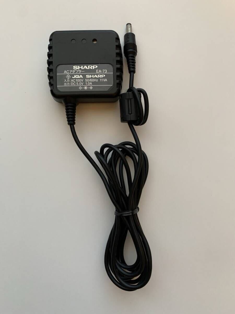 極美品 SHARP 純正 ACアダプター EA-73 シャープ 充電器 匿名配送 送料無料 _画像2