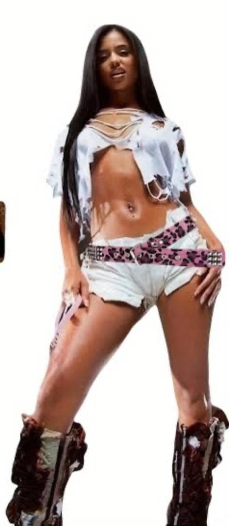 729 レオパード柄 ヒョウ柄　ピンク スタッズ　ベルト Y2Kファッション　_画像6