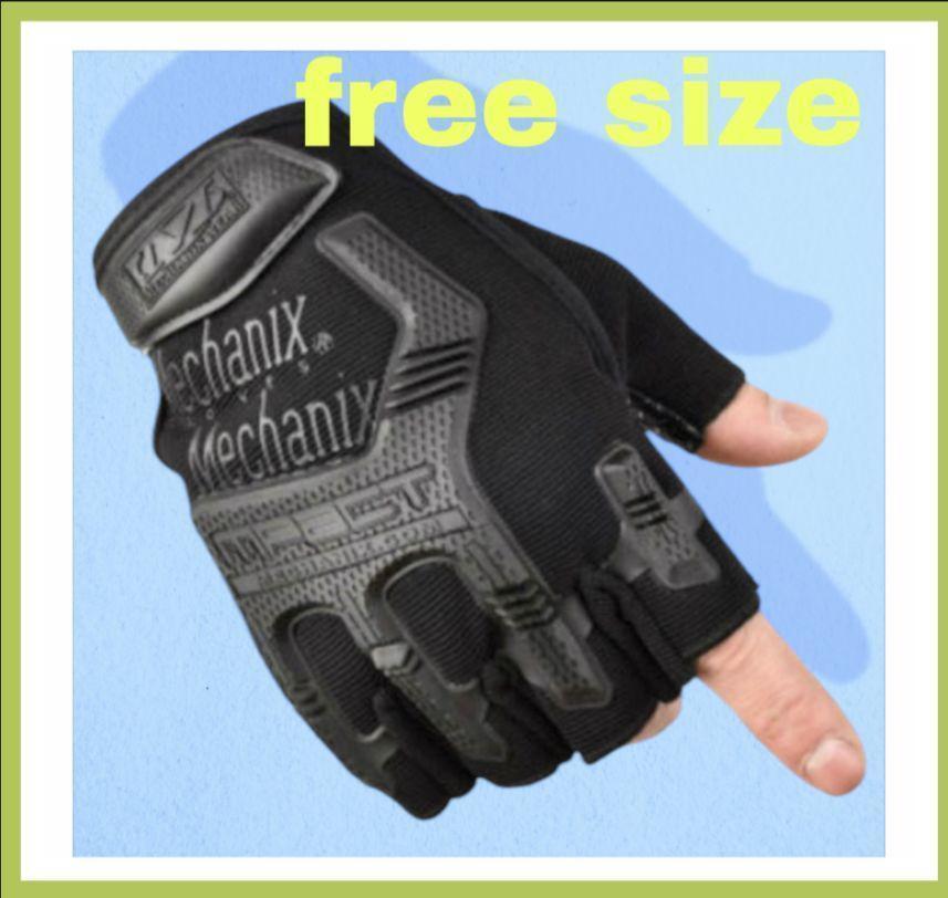 　バイク　サイクリング　グローブ　トレーニング　筋トレ ジム 黒 サバゲー　_画像1