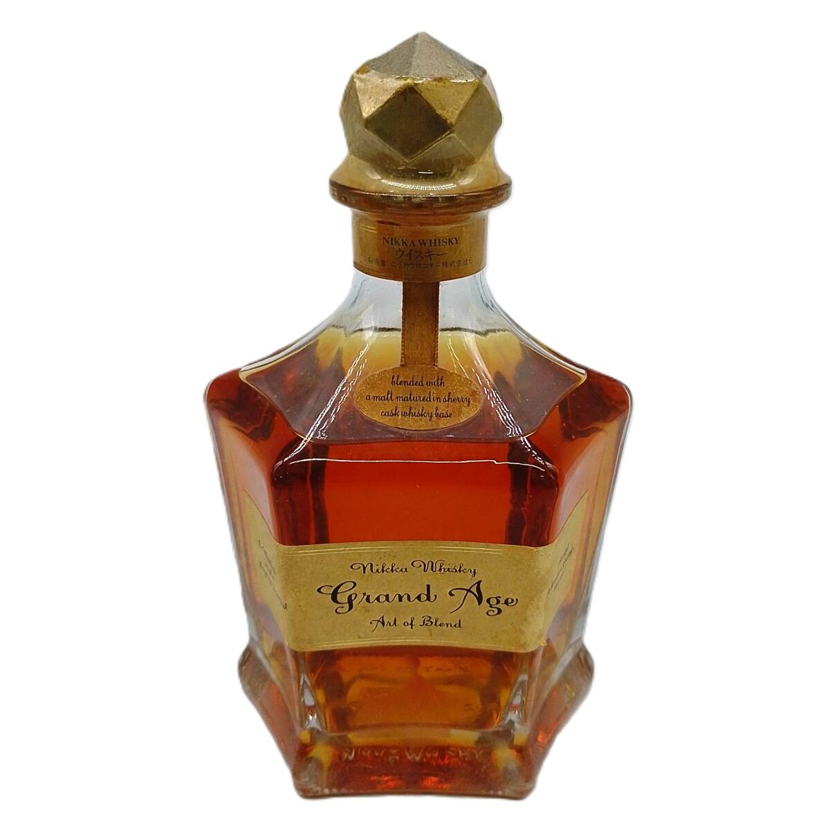 未開封　ウイスキー3本セット　竹鶴ピュアモルト 700ml 43％、ザ・ブレンド ラベル剥がれ 660ml 45％、ニッカ グランドエイジ 660ml 45％_画像8