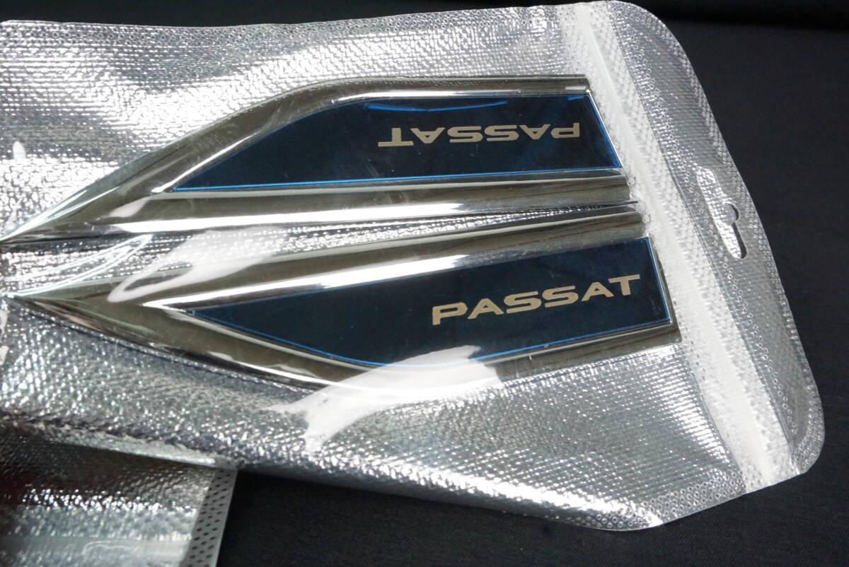 VW パサート 社外 サイドエンブレム ? 未使用 4ピース PASSAT_画像5