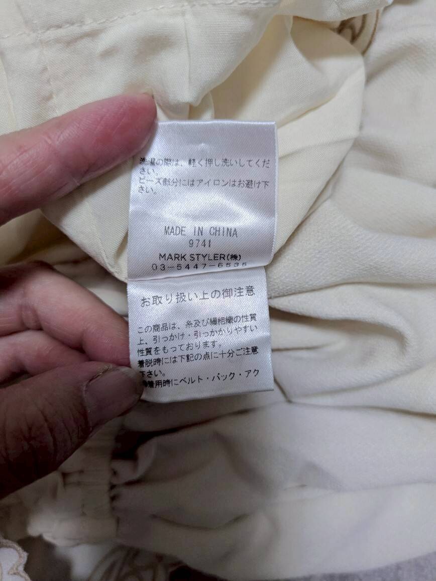 Lagunamoon ラグナムーン　オールインワン　ショーパン　パール　ファスナー　タグ付き _画像9