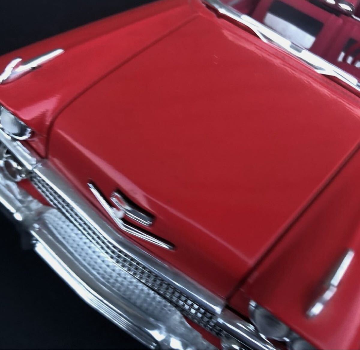 Motor Max 1958 Chevrolet Impala с откидным верхом 1:18 шкала литье под давлением модель подъёмник имеется б/у товар. Lowrider гидро 