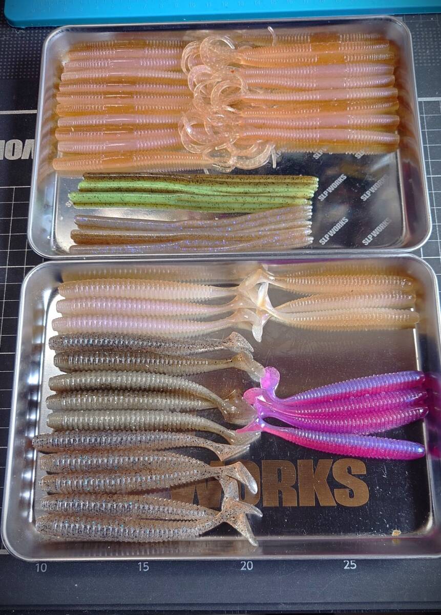 ■OSP ワーム3種類 ドライブカーリー HPシャッドテール HP3Dワッキー _画像5