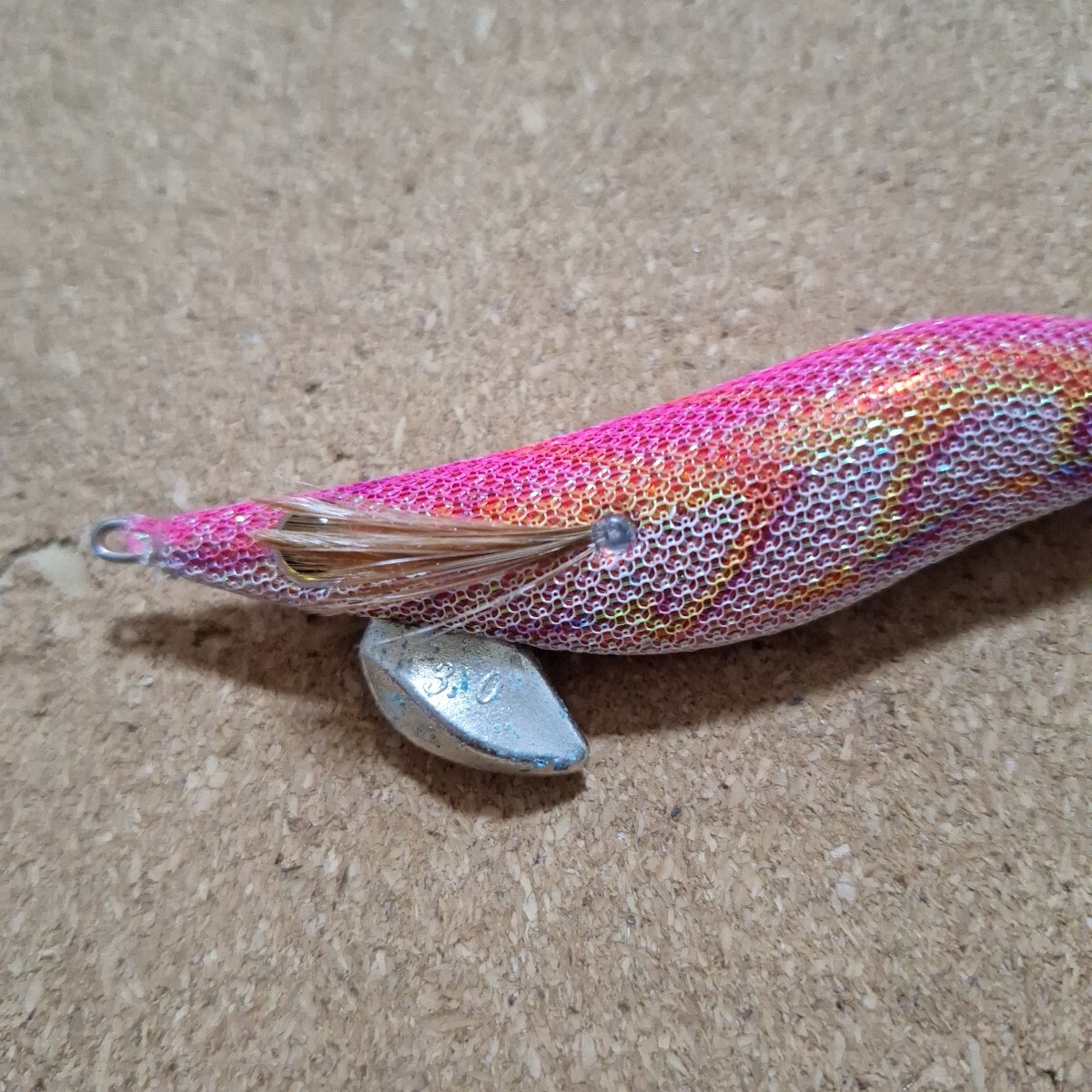 中古品 ヤマシタ エギ王Q LIVE ベーシックタイプ3.0号 R03 RPA 赤テープ 送料140円_画像2