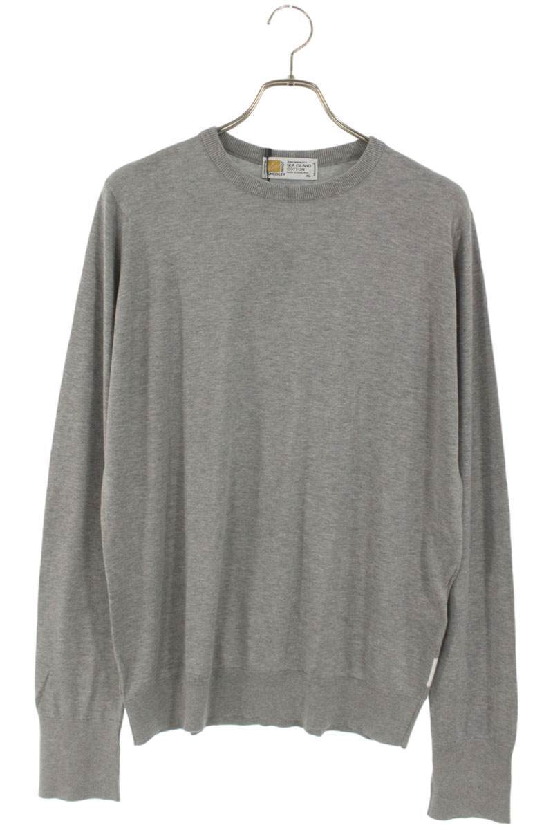 シークエル ジョンスメドレー サイズ:XL カラー切替ニット 中古 BS99_画像1