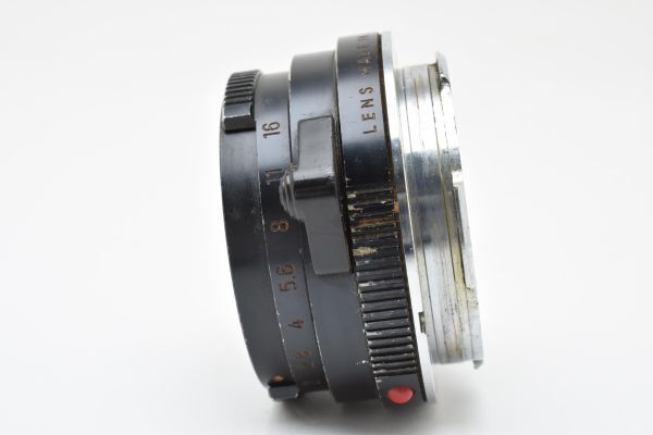 ◆希少◆ ミノルタ MINOLTA M-ROKKOR QF 40mm F2 ライカ Leica Mマウント レンジファインダー用 単焦点レンズ #5559_画像8