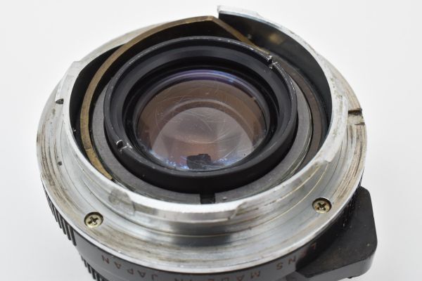 ◆希少◆ ミノルタ MINOLTA M-ROKKOR QF 40mm F2 ライカ Leica Mマウント レンジファインダー用 単焦点レンズ #5559_画像10
