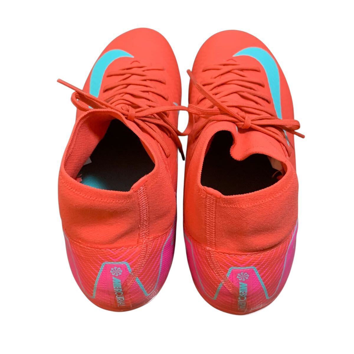 送料込！新品同様 極美品★NIKE ナイキ★マーキュリアル スーパーフライ 10 アカデミー ハイカット サッカースパイク US9/27cm★ _画像4