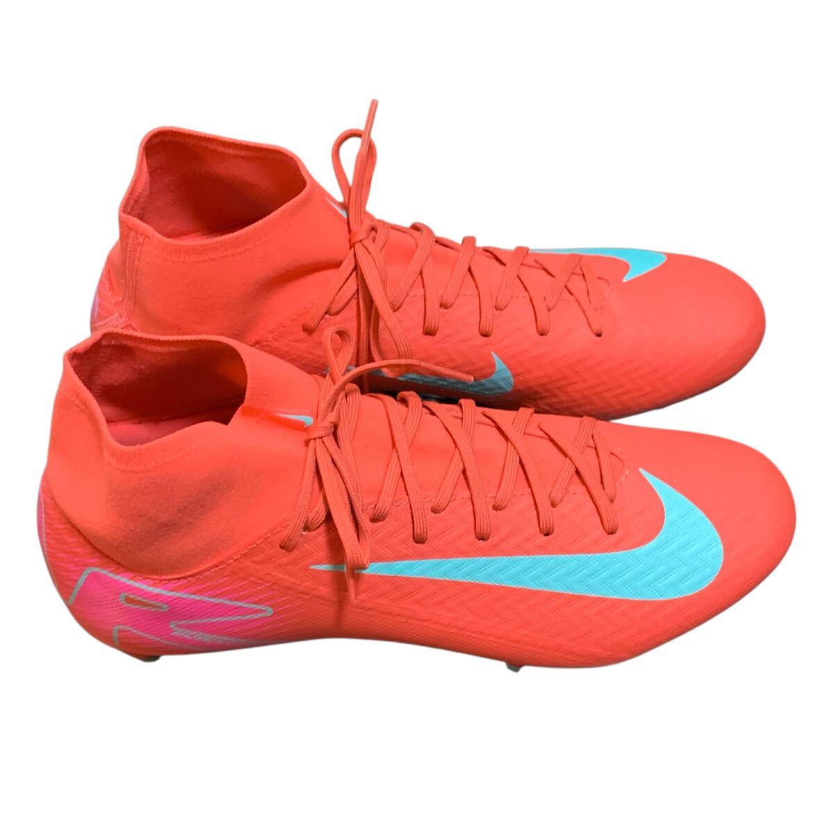 送料込！新品同様 極美品★NIKE ナイキ★マーキュリアル スーパーフライ 10 アカデミー ハイカット サッカースパイク US9/27cm★ _画像3