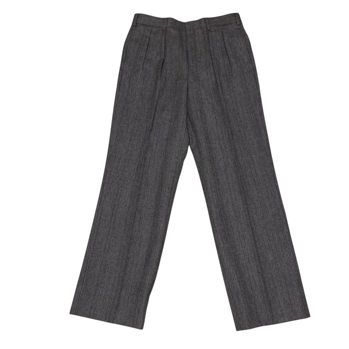 送料込！美品★Burberrys バーバリー★ヘリンボーンツイードセットアップスーツ180/A7★三陽商会★日本製★_画像5