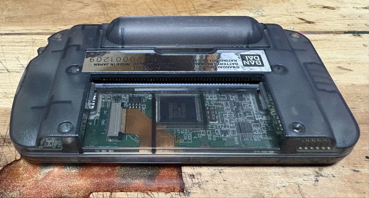 ワンダースワンカラーips液晶カスタム スピーカー交換 チョコボの不思議なダンジョン付き_画像4