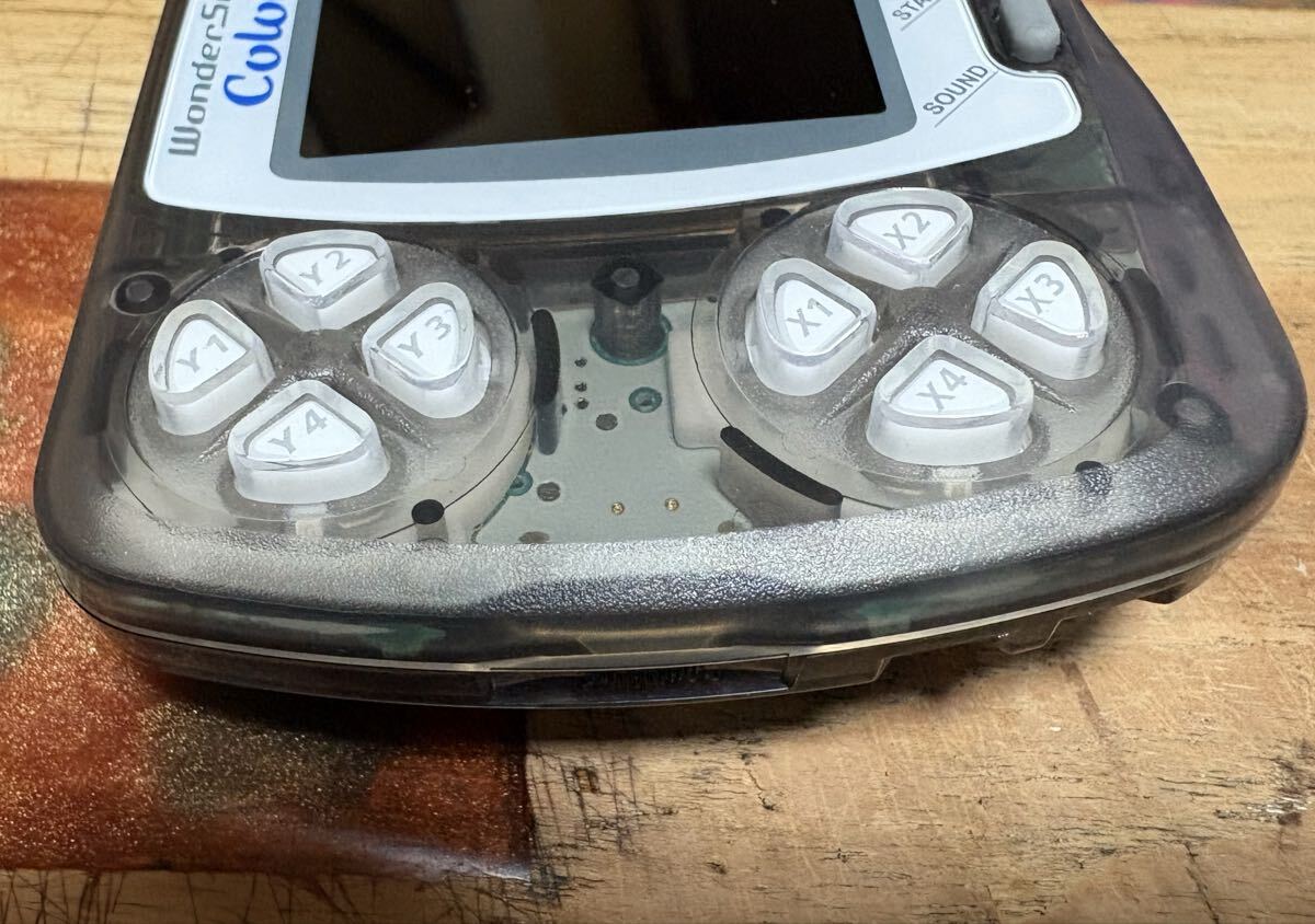 ワンダースワンカラーips液晶カスタム スピーカー交換 チョコボの不思議なダンジョン付き_画像5