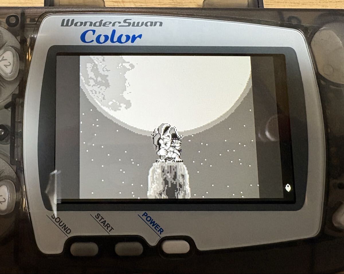 ワンダースワンカラーips液晶カスタム スピーカー交換 チョコボの不思議なダンジョン付き_画像7