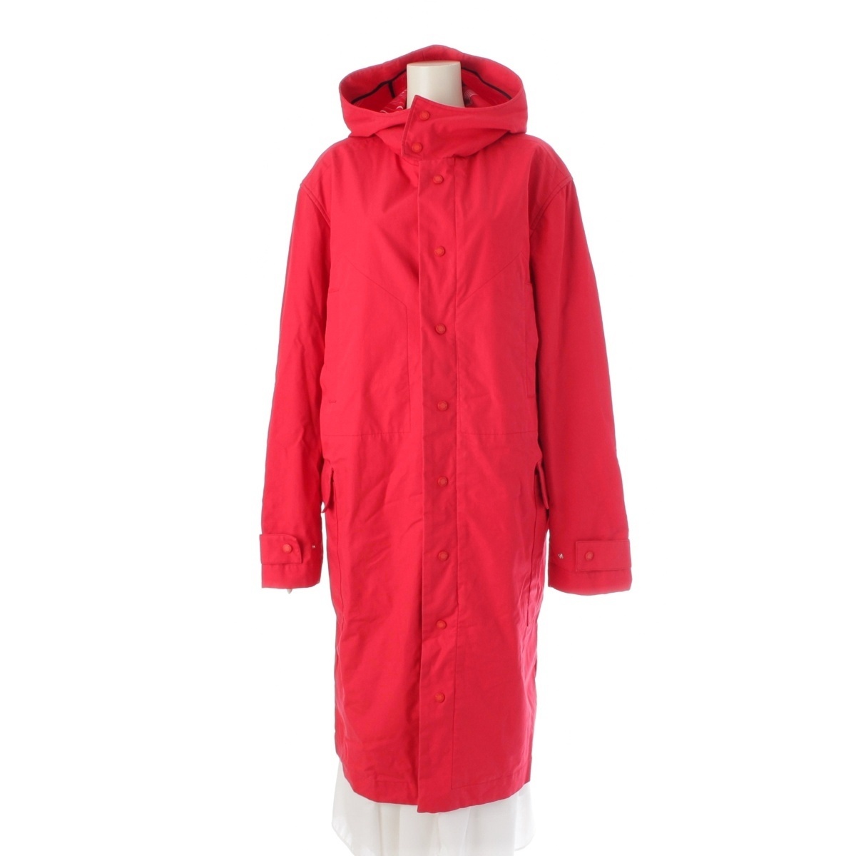  Versace .* джинсы 90s~00skchu-ruf- dead длинный Mod's Coat красный L[ б/у ]