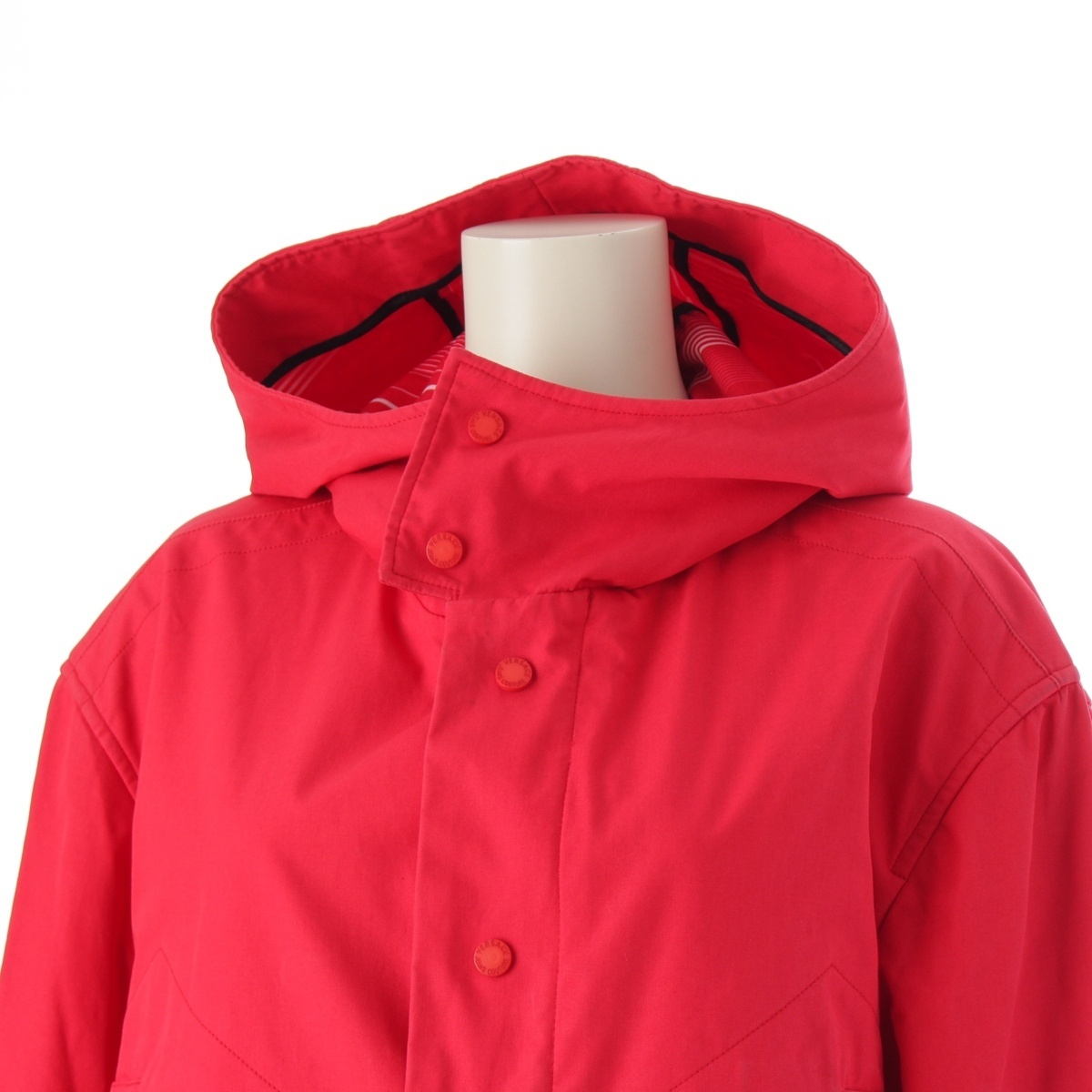  Versace .* джинсы 90s~00skchu-ruf- dead длинный Mod's Coat красный L[ б/у ]