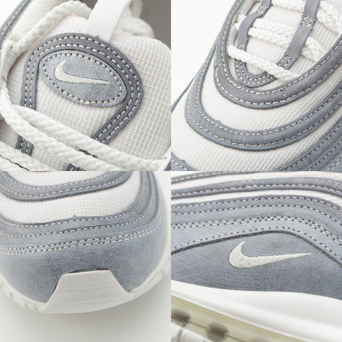 コムデギャルソンオムプリュス ナイキ nike 22AW エア マックス 97 SP スニーカー DX6932-001 グレーメタリック 29【中古】_画像8