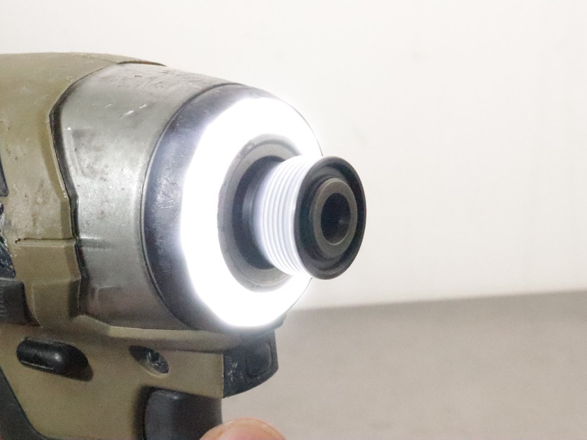 ■動作確認済■ makita マキタ 充電式インパクトドライバ TD173D カーキ 本体のみ_画像5