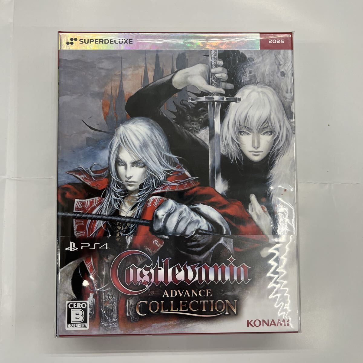 即決★すぐ発送★新品未開封 シュリンク付★PS4ソフト Castlevania Advance Collection DELUXE EDITION_画像1