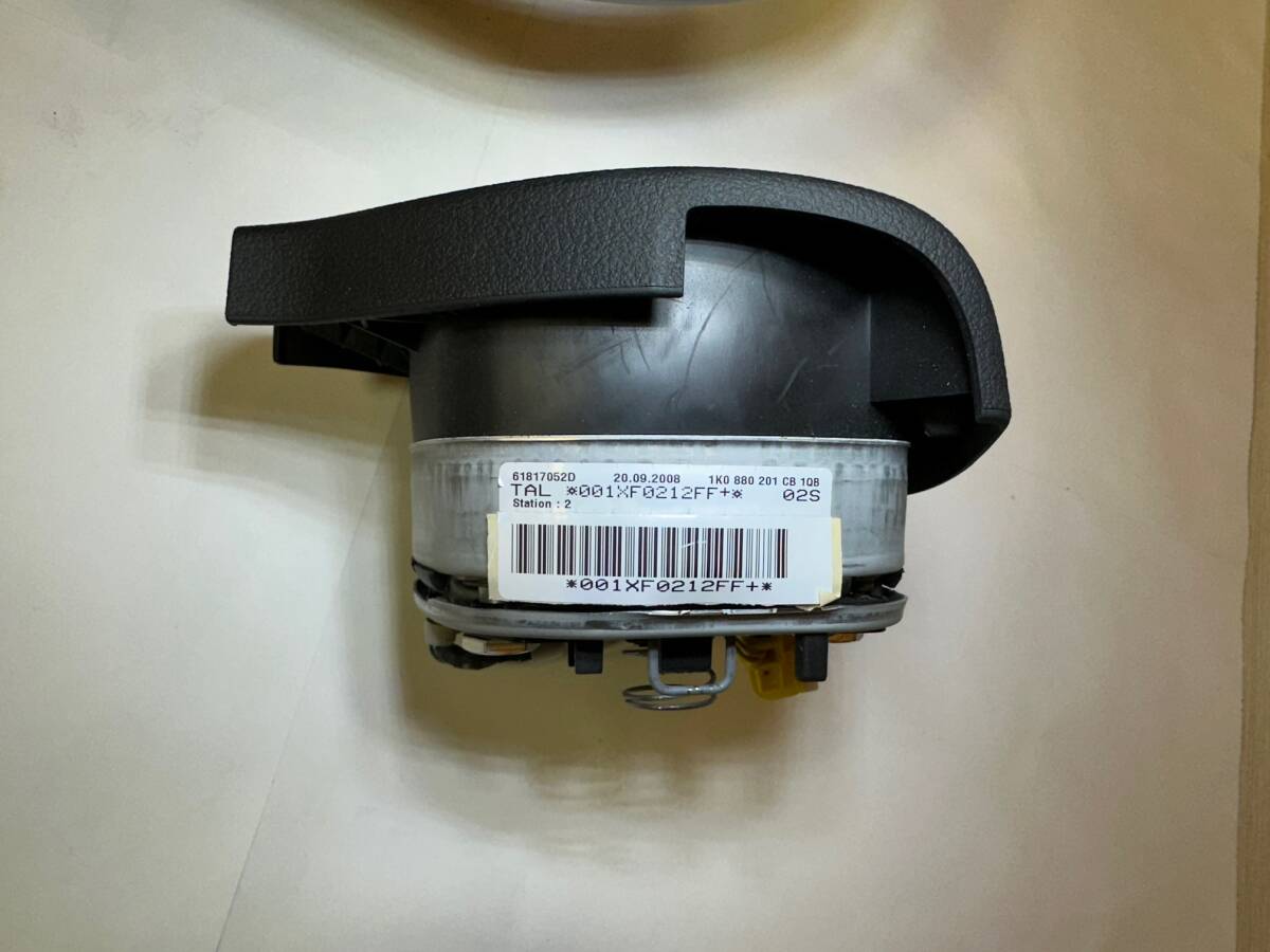 ◇◇VW フォルクスワーゲン純正 ゴルフV GTI ピレリ 限定車用 イエローステッチ VW ゴルフ5・EOS等 USED品 ◇◇_画像9