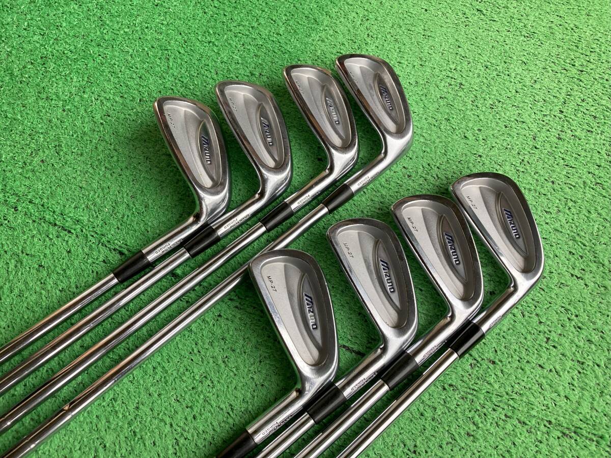 ミズノ mizuno MP-27 アイアンセット 3-9 P 8本セット 純正 NS PRO 950