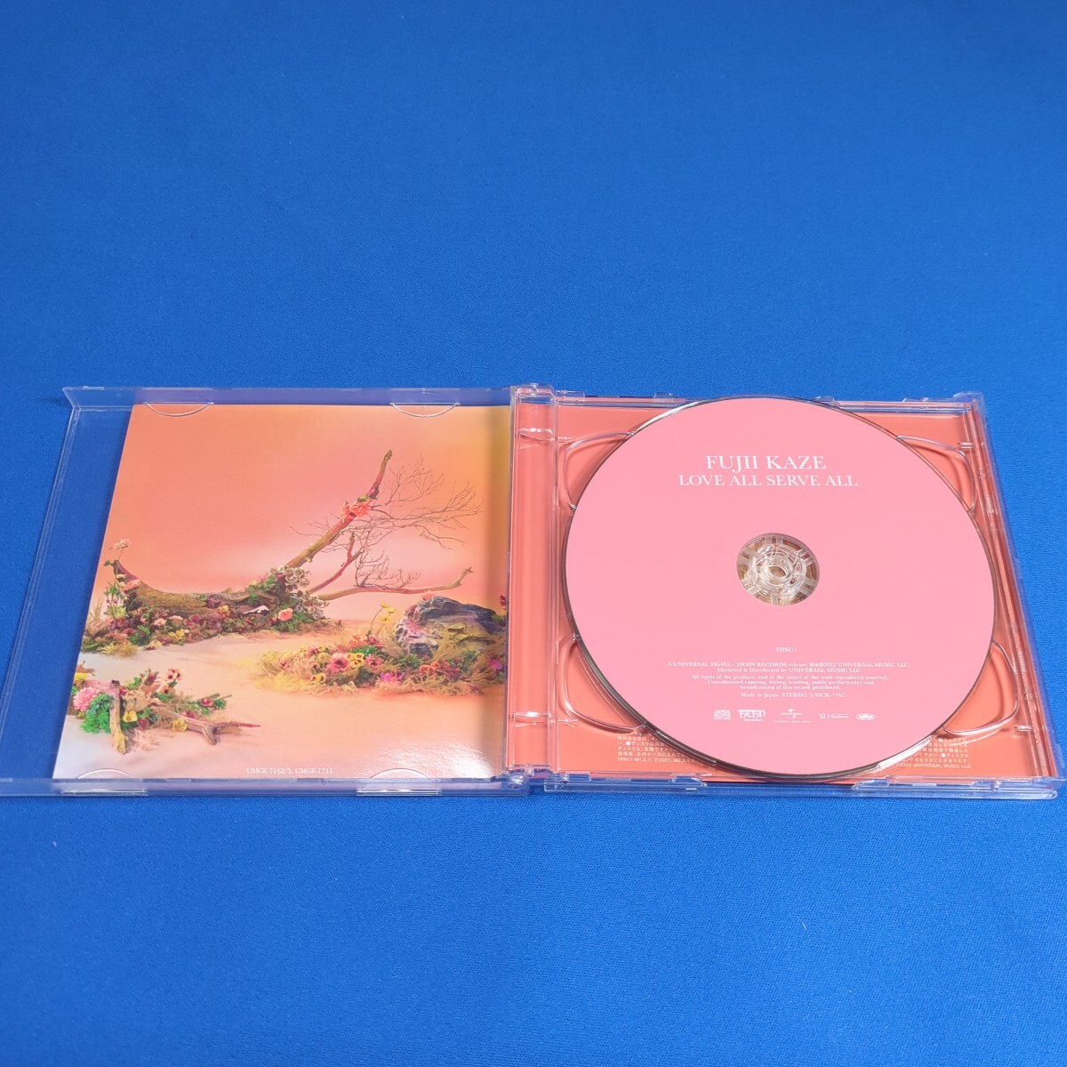 【外ケース、フォトブックなし】藤井風LOVE ALL SERVE ALL 初回盤 _画像2