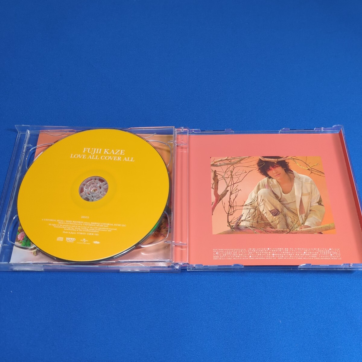 【外ケース、フォトブックなし】藤井風LOVE ALL SERVE ALL 初回盤 _画像3