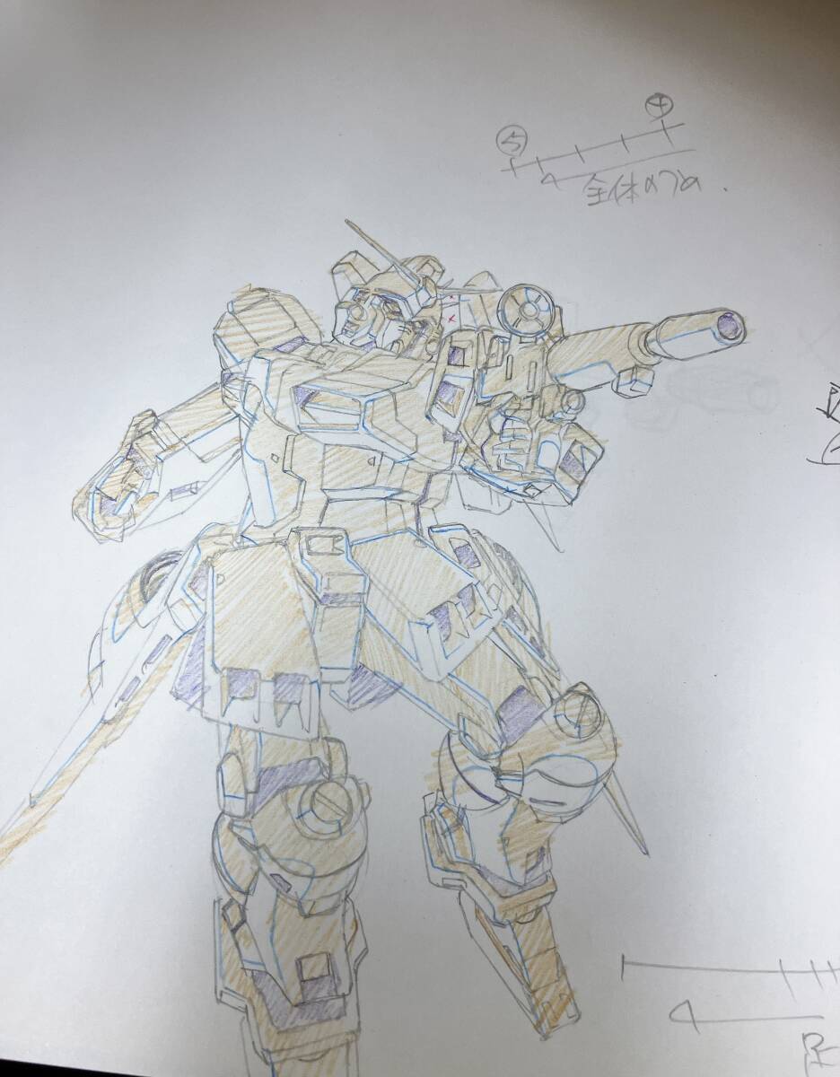 【機(jī)動戦士 ガンダム 絵コンテ などまとめて345枚】UC？0083/コウ?ウラキ/バスク?オム/アナベル?ガトー/A710-019